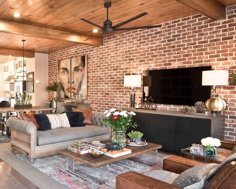 Creating an Industrial Chic Living Room