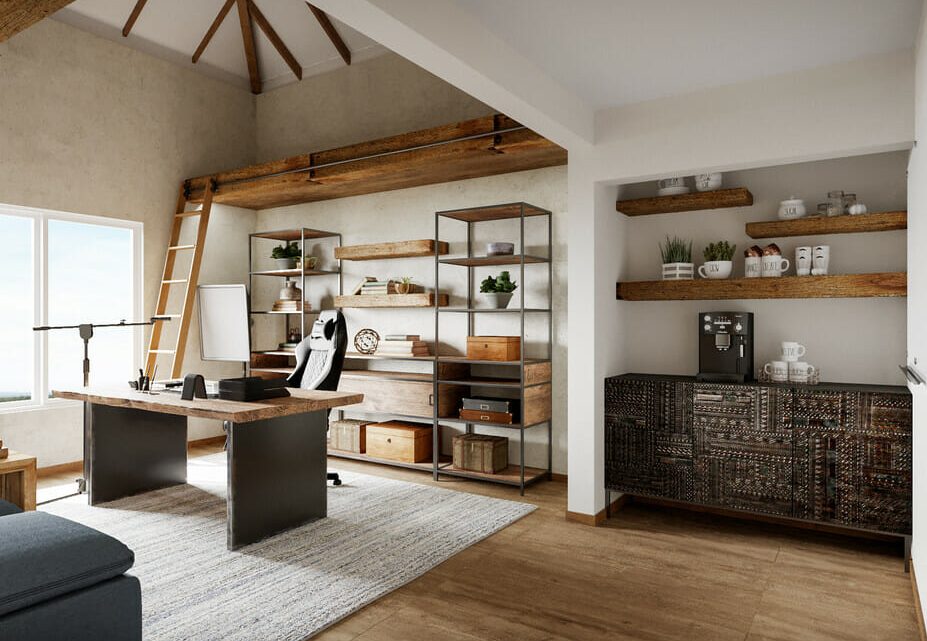 Creating an Industrial Design Home Office