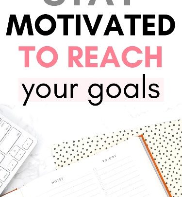 The Secret to Productivity: How to Stay Motivated and Achieve Your Goals